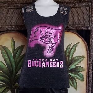 EUC! NFL Tampa Bay Buc Bling tank top